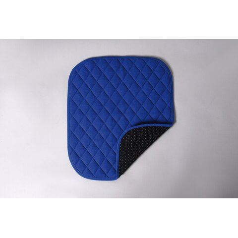 suprima Stuhlauflage 3704, mit Noppen, 40 x 50 cm, blau, rot oder schwarz