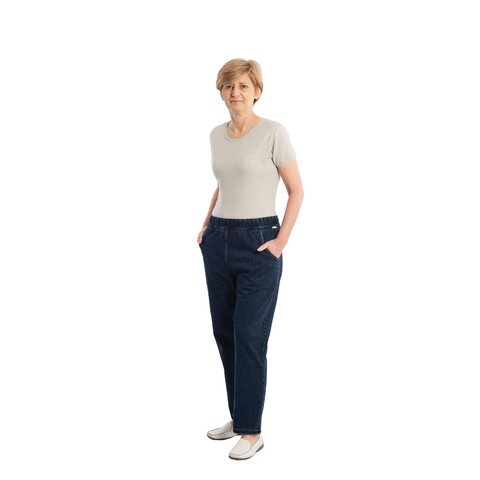 suprima Tages-Pflegeoverall CareActive 4510, Modell jeans, lang, nur RV